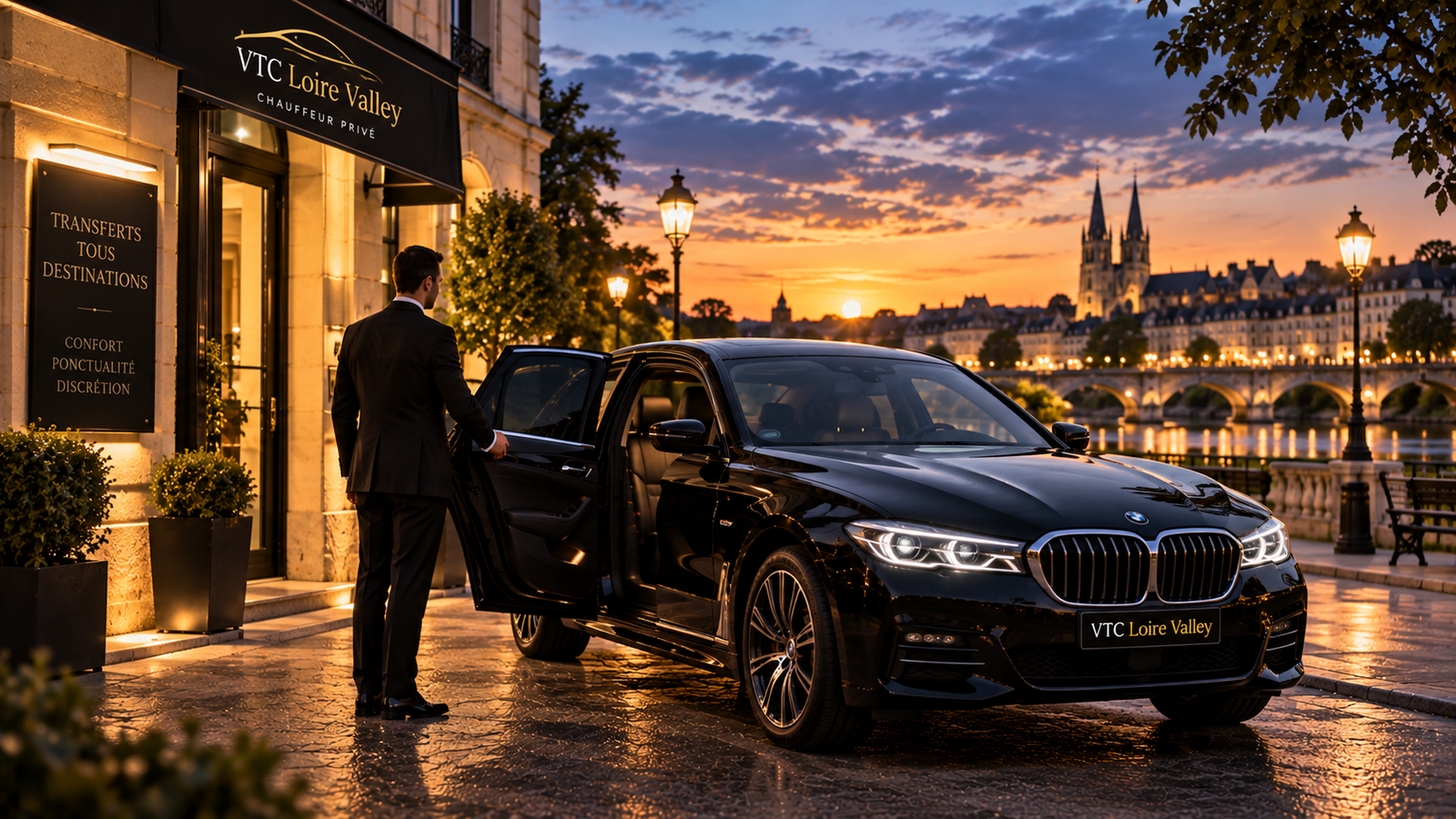 Chauffeur privé VTC Loire Valley